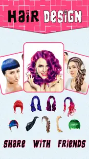 How to cancel & delete girly hair design - wig salon to change hairtyle & color 3