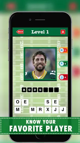 Game screenshot Top American Football Quiz – Free Player Sport Word Puzzle Trivia Game ( NFL edition ) apk
