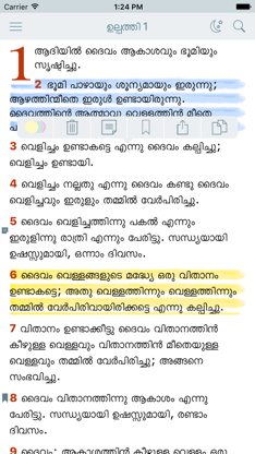 Malayalam Bible (The Holy Offline Free Version) screenshot 1