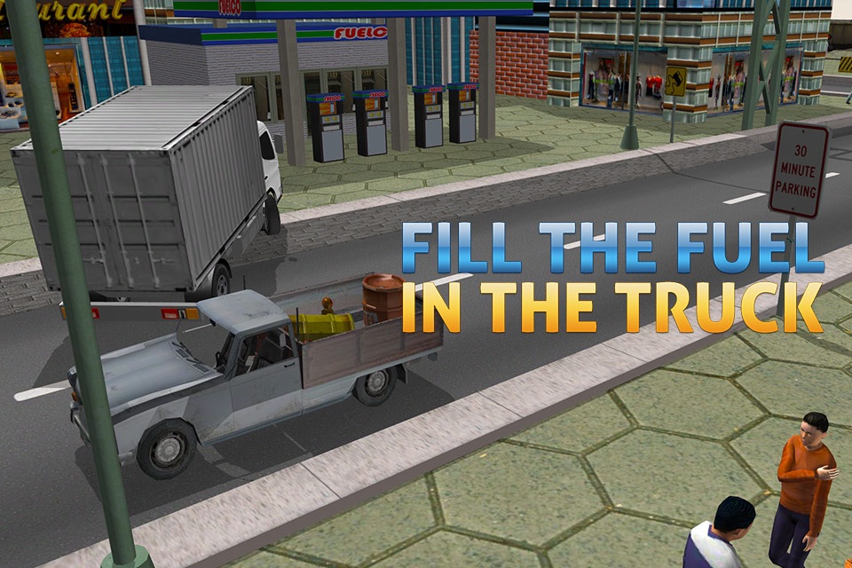 3D Cargo Truck Simulator – Mega lorry Driving & parking simulation game screenshot 2