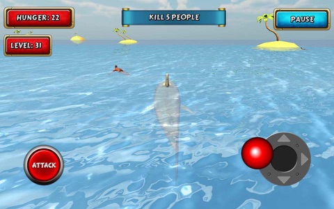 Shark Sim Beach Killer screenshot 3