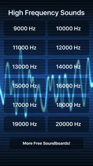 high frequency sounds iphone screenshot 1