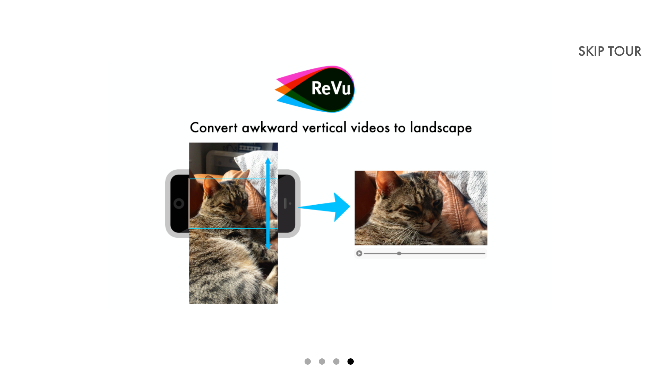 ReVu Video Editor - Record Zoom and Pan Interactions to Make a New Video