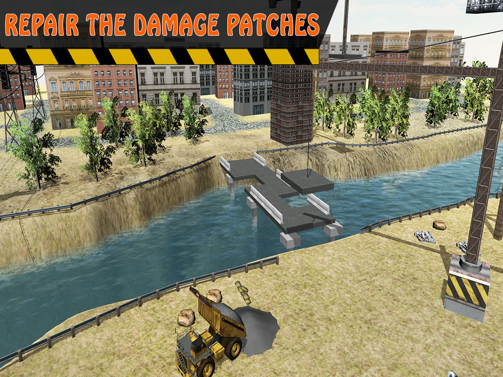 Bridge Construction Simulator - Offroad building simulation game screenshot 5