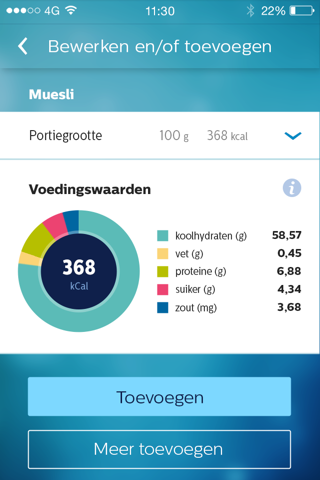 Philips HealthSuite health app screenshot 4