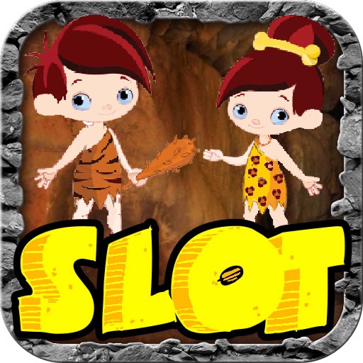 Cave Age - Caveman and Cavegirl Hunting Party Slots: Casino Slot Machine