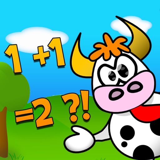 Math Cow - Addictive Brain Challenge! Icon