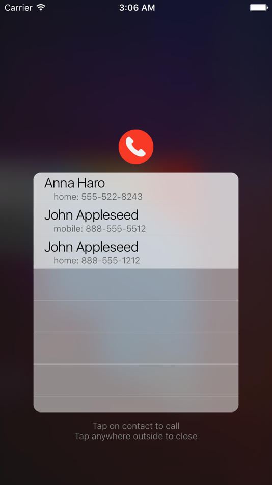 #2. FutureDialer: ergonomic dialer for single-handed use, with fast T9 contact search (iOS) بواسطة: Hovik Melikyan