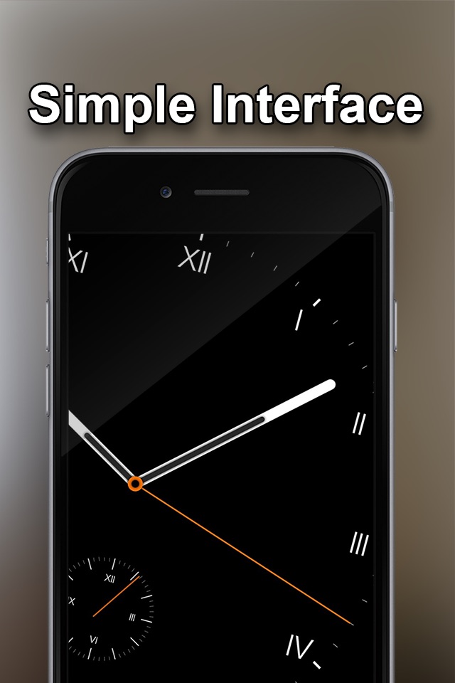 Dock Clock HD Free screenshot 2