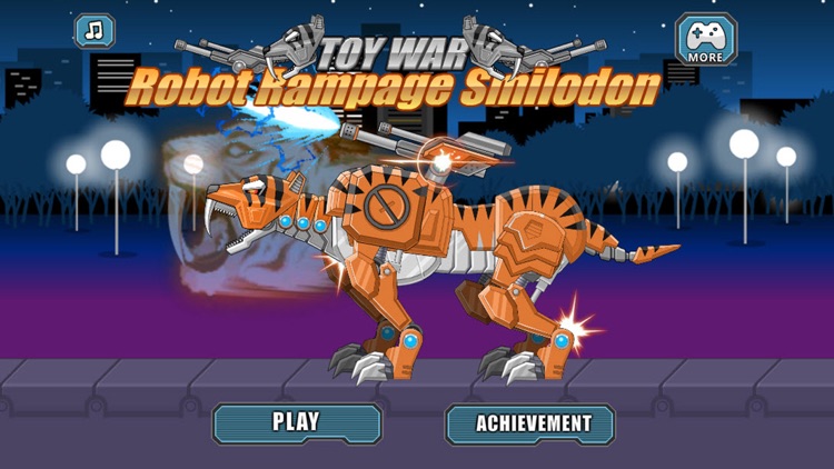 Toy War Robot Rampage Smilodon