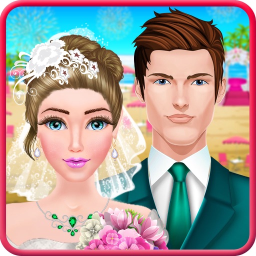 Seaside Wedding Party Makeover & Dress up Salon Girls Game