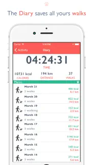 dog walking - training with your dog (gps, walking, jogging, running) iphone screenshot 4