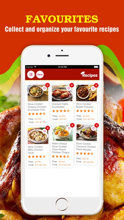 Yummy Chicken Recipes screenshot-3