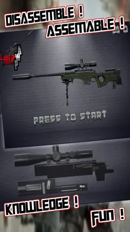 Game screenshot AWP Sniper Rifle: Remove & Reinstall, Funny Trivia Game - Lord of War apk