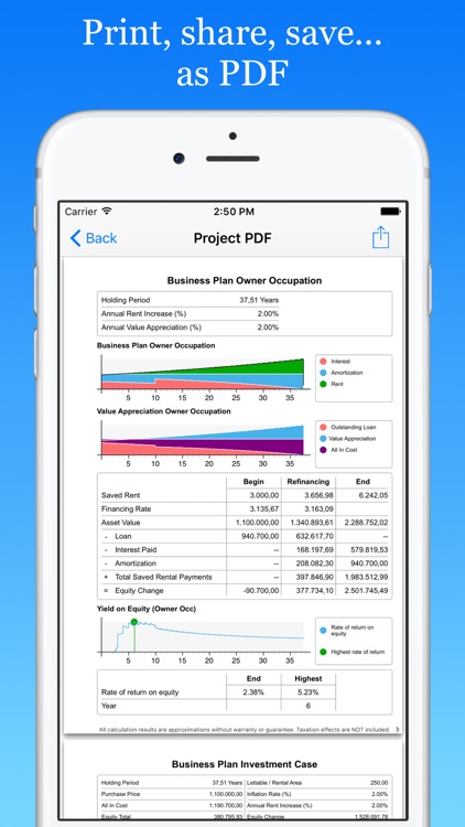 ImmoByte Home Mortgage Calculator helps you compare loan terms, interest rates and more to find the best deal. screenshot-3