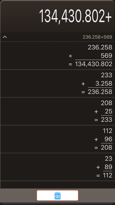 Screenshot #3 pour calculatrices