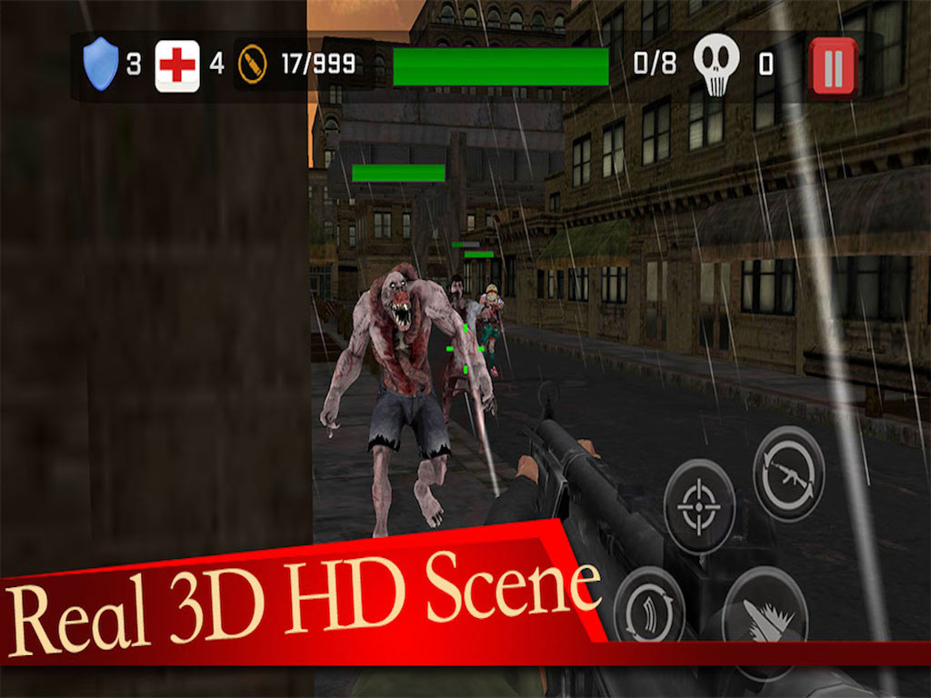 Zombie City Shoot Battle 3D:Classic Shoot Zombie FPS Game screenshot 6