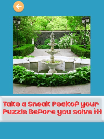 Landscape Garden Puzzles and Jigsaw - Amazing Packs Pro iPad screenshot
