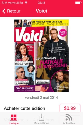 Voici: le magazine people screenshot 2