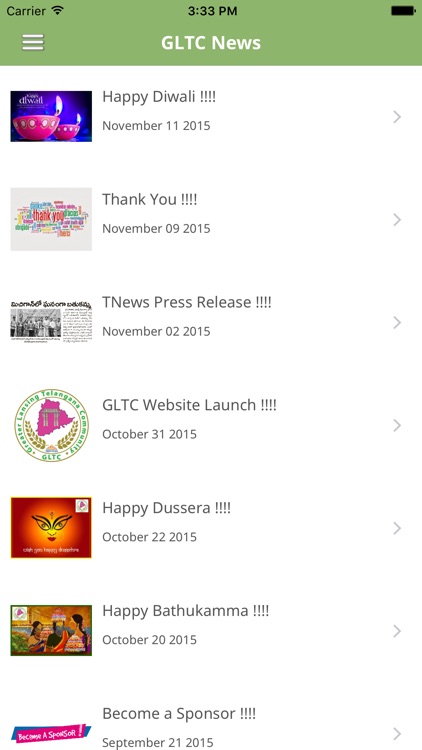 Greater Lansing Telangana Community (GLTC)