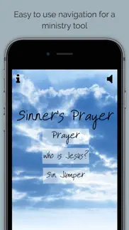 sinner's prayer - find jesus iphone screenshot 1
