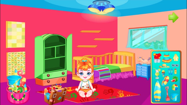 Baby Beach Friends free makeover HD games