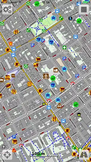 Screenshot von Vectorial Map Lite auf dem iPhone 1