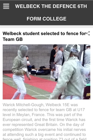 Welbeck Defence College screenshot 4
