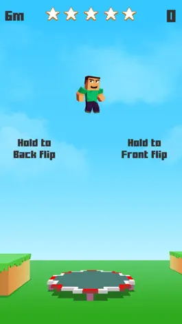 Game screenshot Backflip Trampoline Craft Madness: Hop Hop Hop Man Jump hack