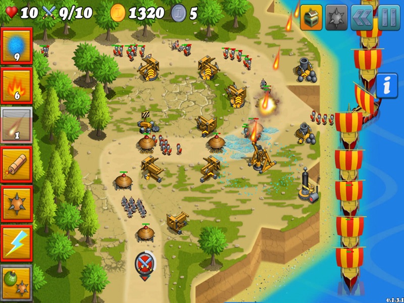 Tower Defense of Fields: Greece Tower Defense of Homeworld Runners Sentinel Game official gameplay screenshot 1