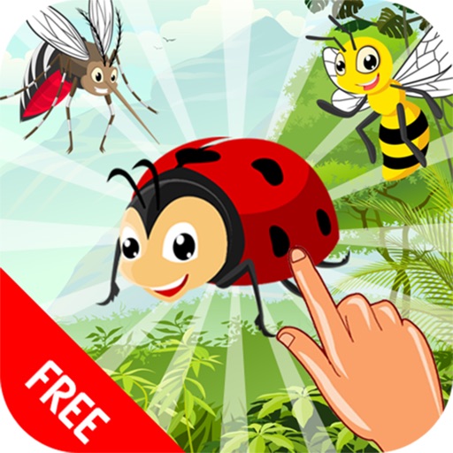 Insect Vocabulary Words English Language Learning Game for Kids ,Toddlers and Preschoolers icon