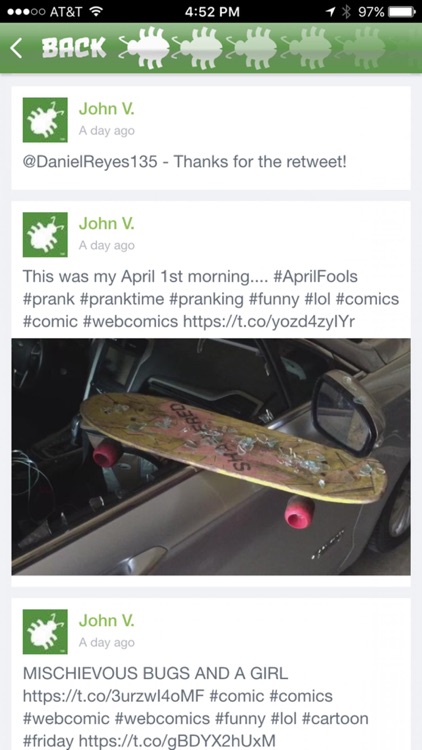 Skitter Comic Mobile App