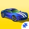 Sports Cars & Monster Trucks Jigsaw Puzzles : logic game for toddlers, preschool kids and little boys