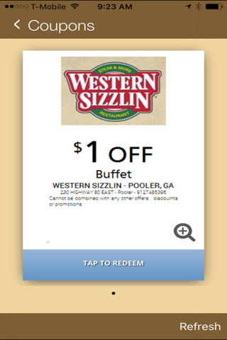 Western Sizzlin-Pooler GA screenshot 3