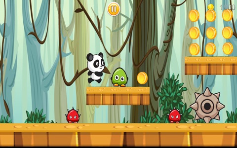 Jungle Panda Run World screenshot 2
