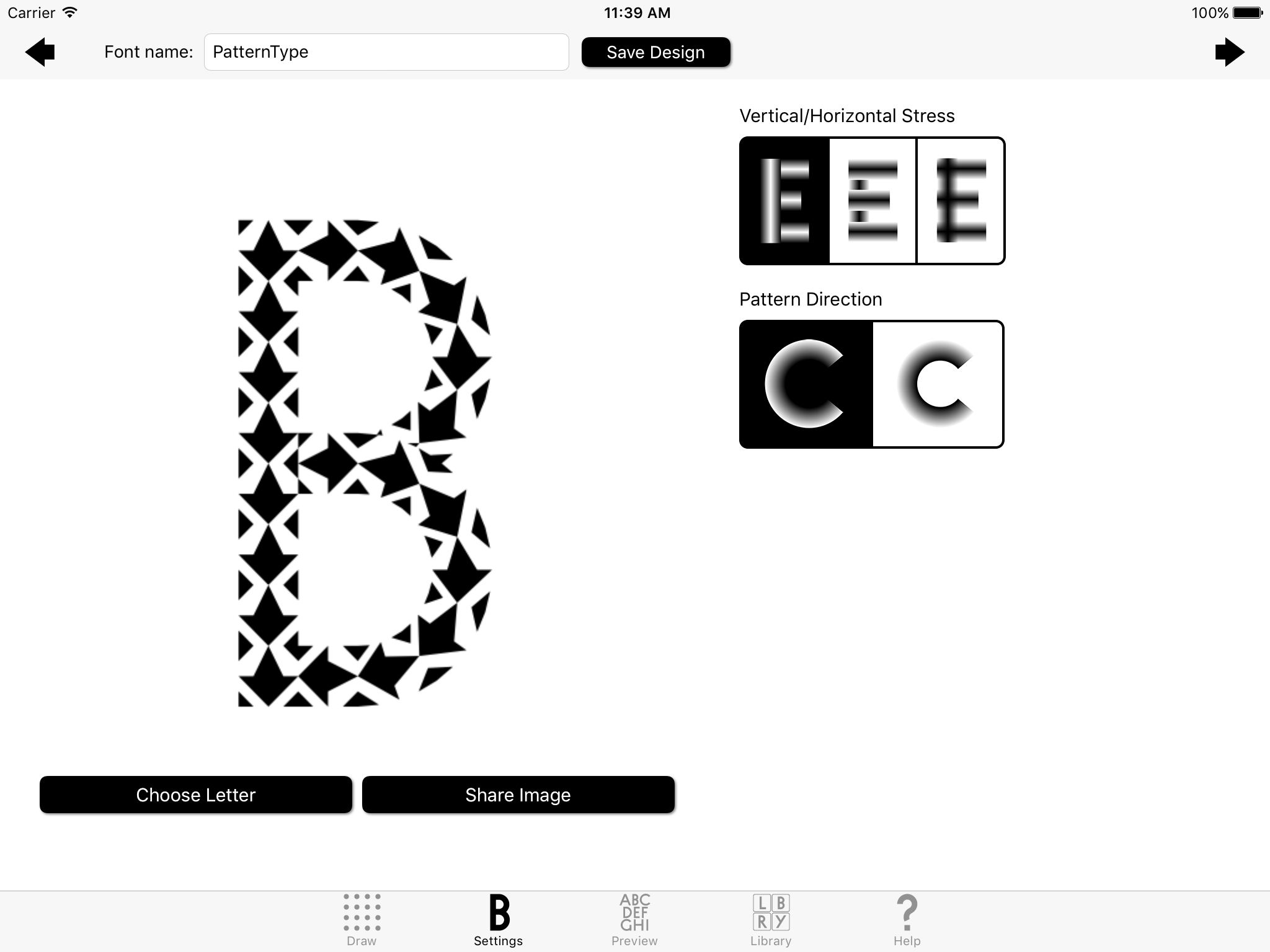 Pattern Type