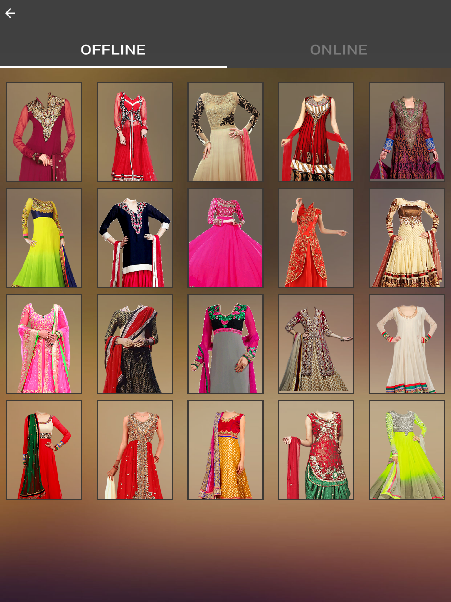 Woman Salwar Suit Photo Montage