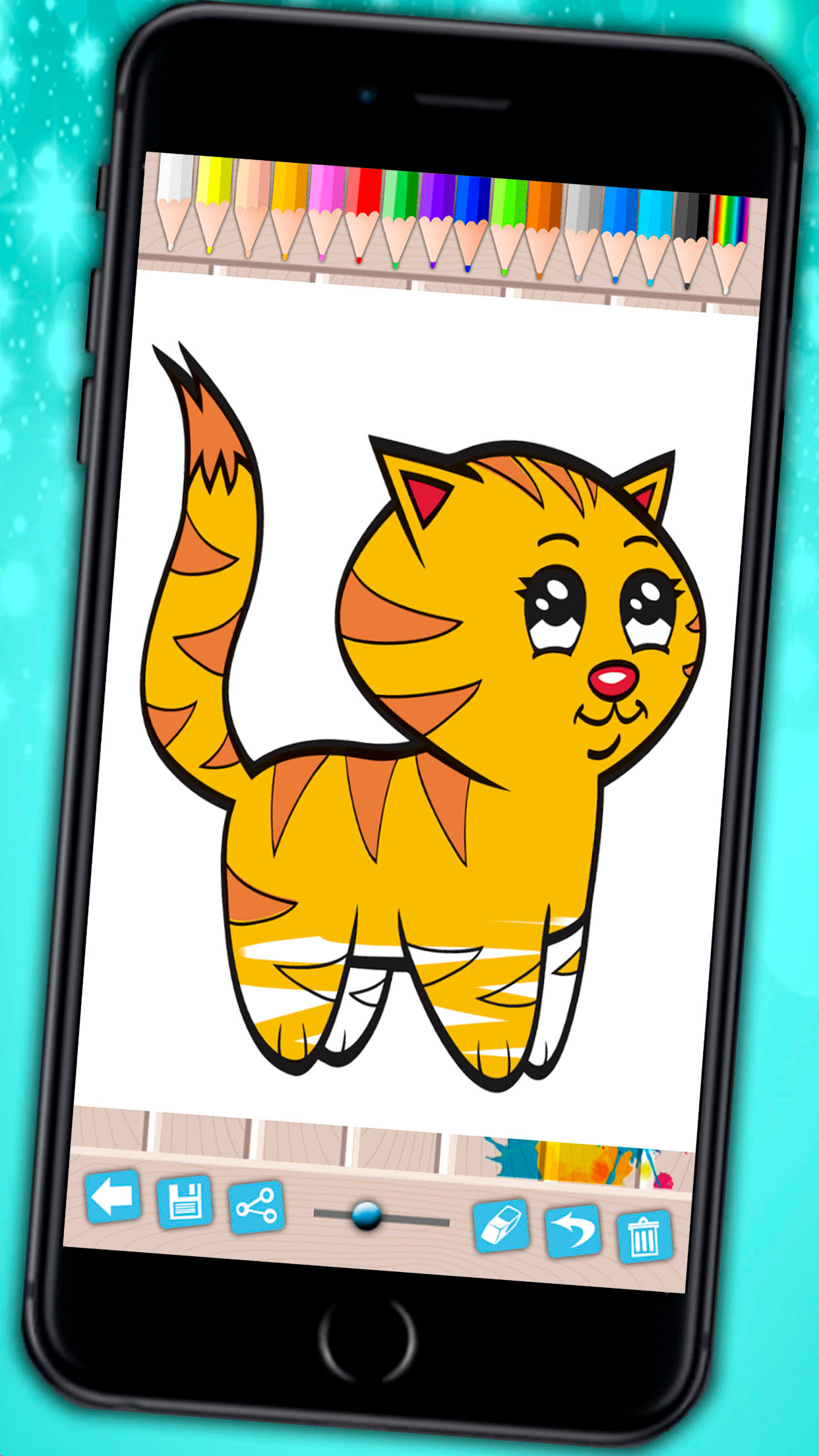 Cats coloring pages - drawings to paint and color kittens