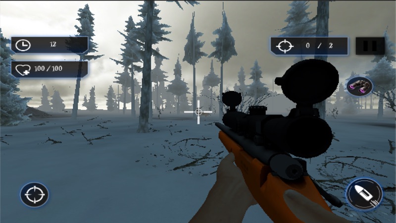 Sniper Deer Animal Hunting : Shooting Jungle Wild Beast Challenge 3D screenshot 1