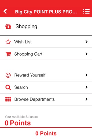 Big City Points Plus Program screenshot 3