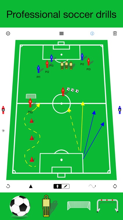 Soccer coaching board