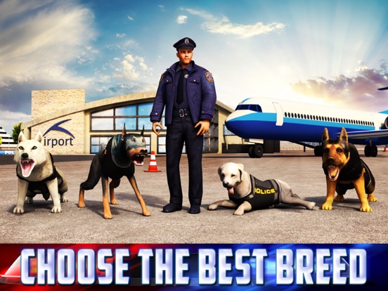 Airport Police Dog Duty Sim iPad screenshot 4 - Games app