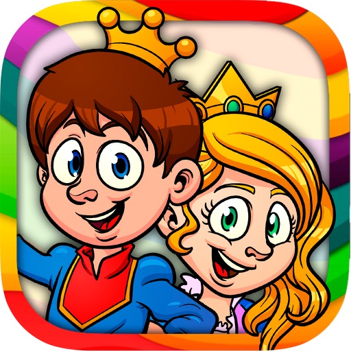 Paint classic tales – educational coloring book pages of stories for kids icon