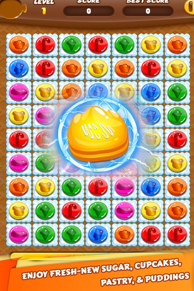 New Candy Mania Sweet - Puzzle Match screenshot 3