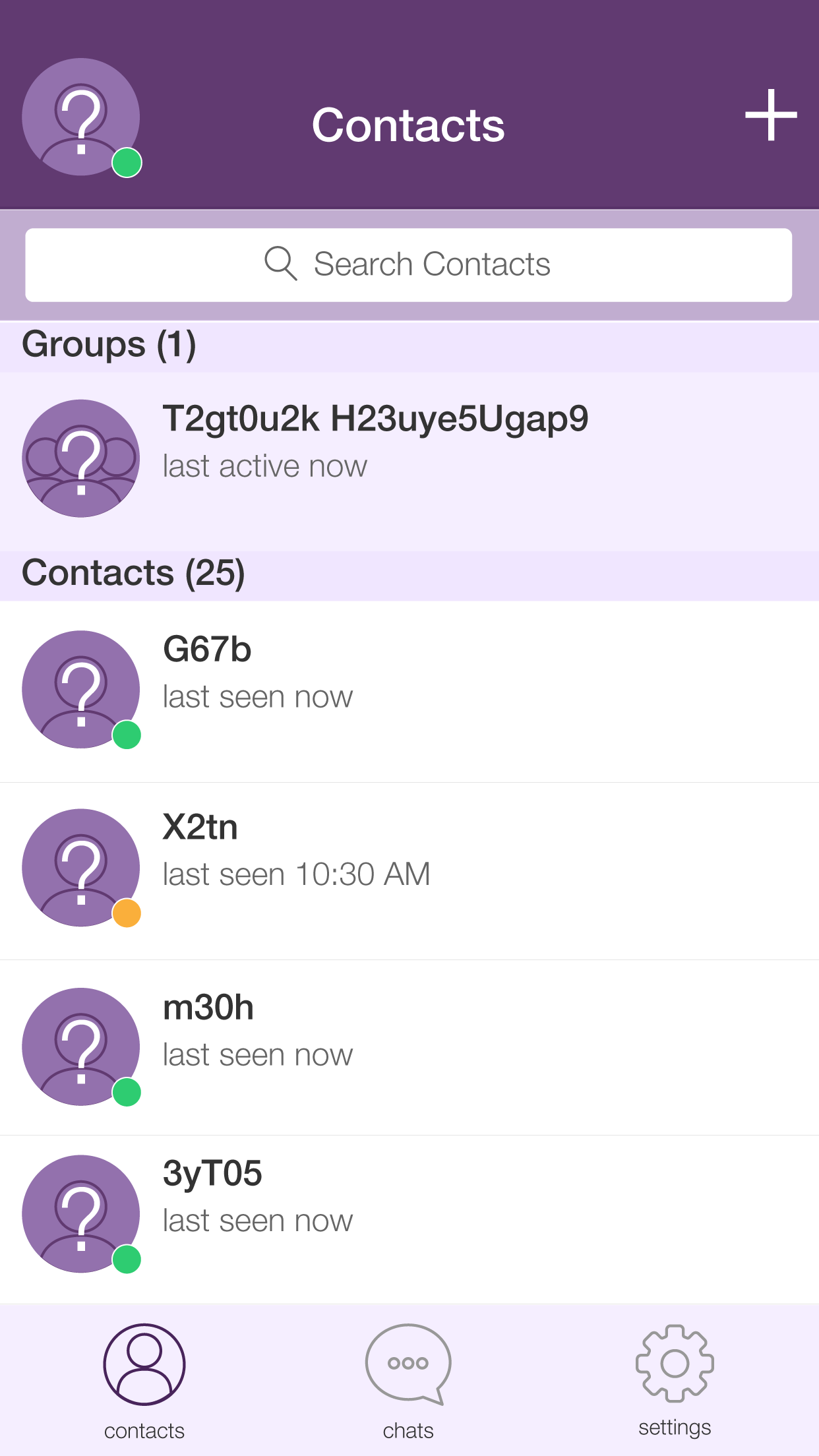 StealthChat: Encrypted Chats