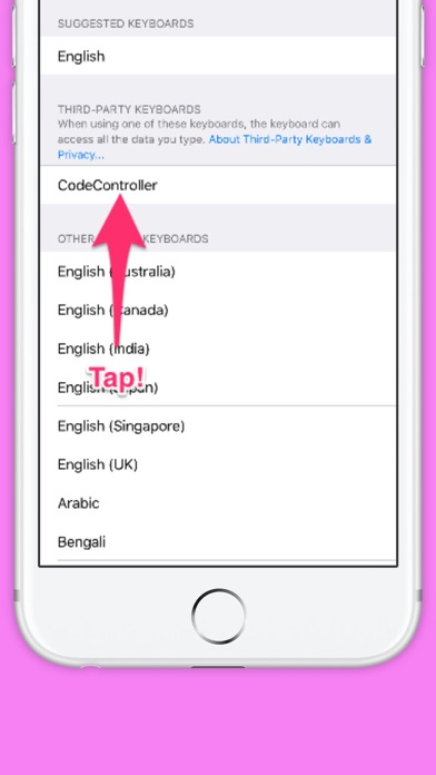 App screenshot