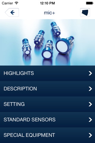 microsonic Ultrasonic Sensors screenshot 2