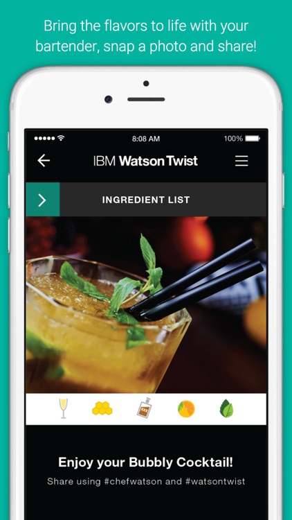 IBM Chef Watson Twist