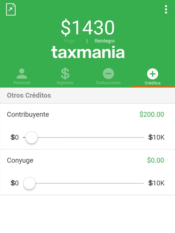 Screenshot #4 pour Taxmania Calculadora