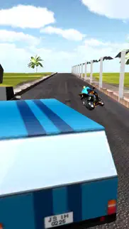 moto bike city traffic speed race 3d iphone screenshot 3